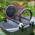 Rolling Garden Sifter with 1/2 in. Screen