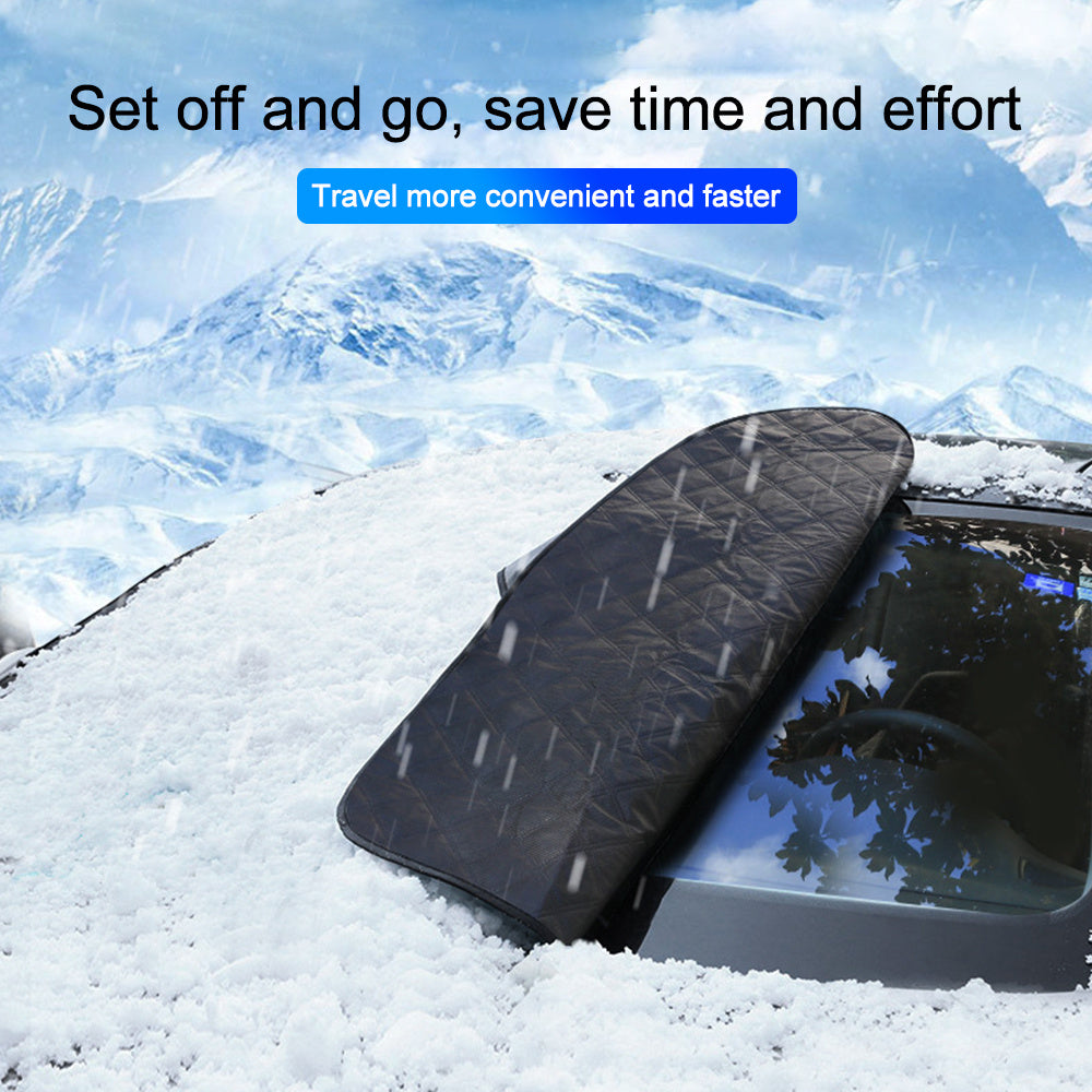 Protect Your Car from All Weather Conditions with this Waterproof, UV &amp; Snow Resistant Cover + -in Magnetic Suction!