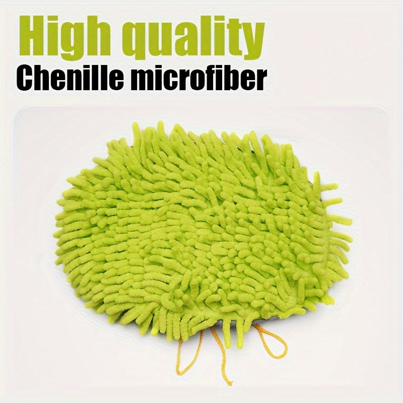 1pc Microfiber Car Wash Brush Mop Kit, Mitt SponWith Long Handle Car Cleaning Supplies Kit Duster Washing Car Tools Accessories For Car RV Truck