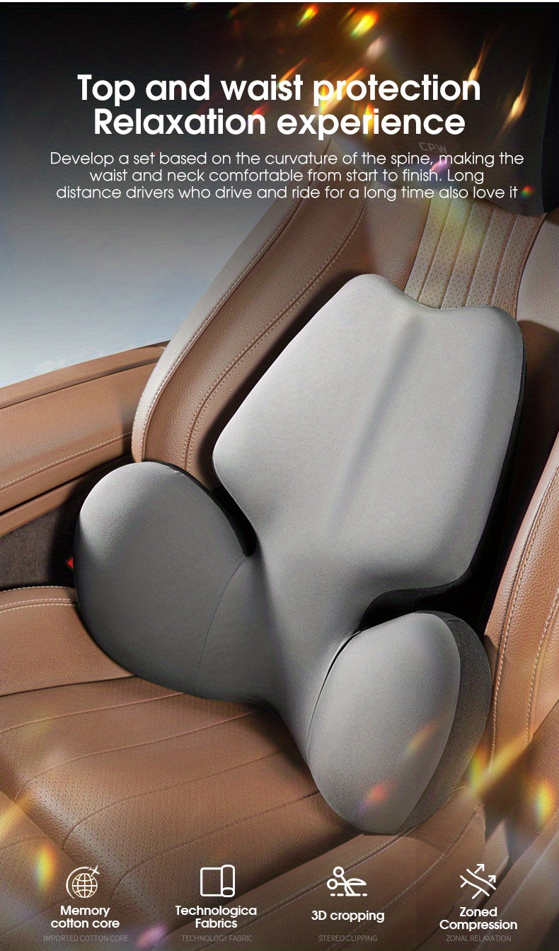 Car Lumbar Seat Back Support Cushions Comfortable Cushions For Both Men And Women
