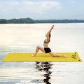 3 Layer Water Mat Floating Pad Foam Pad Island Water Sports Pad for Boats, Lakes, Rivers with StoraStraps for Adults Outdoor Water Activities 18x6 ft