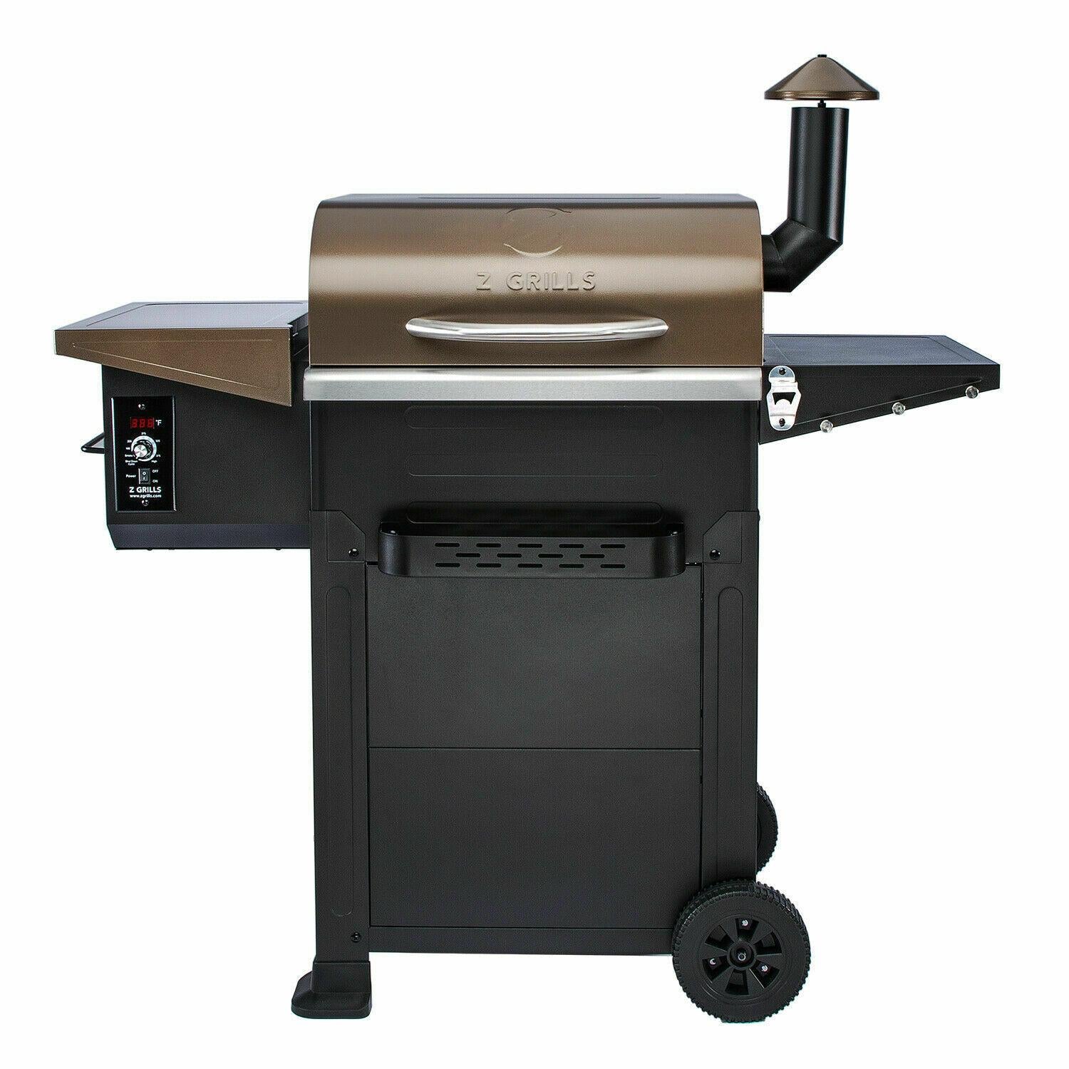 Pellet BBQ Grill 8 in 1 Grill Smoker Outdoor 600sq in CooArea