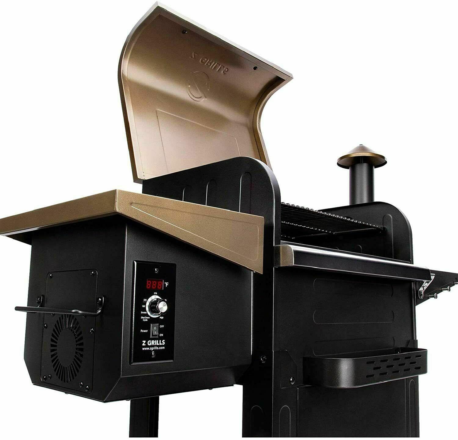 Pellet BBQ Grill 8 in 1 Grill Smoker Outdoor 600sq in CooArea