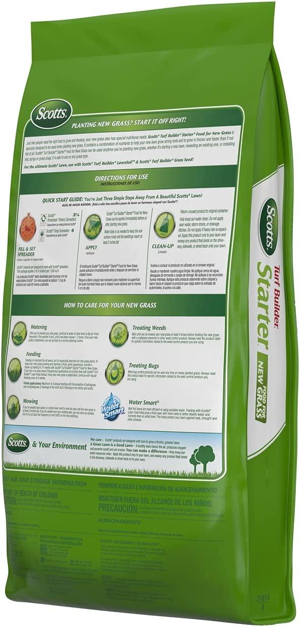 Scotts Turf Builder Starter Food for Grass, 42 lbs.
