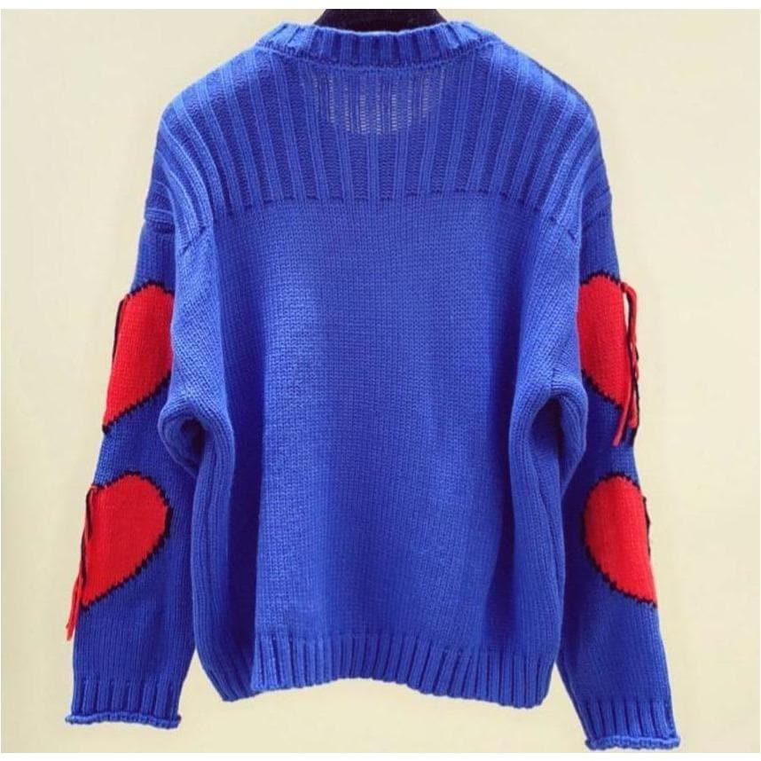 love embroidered sweater