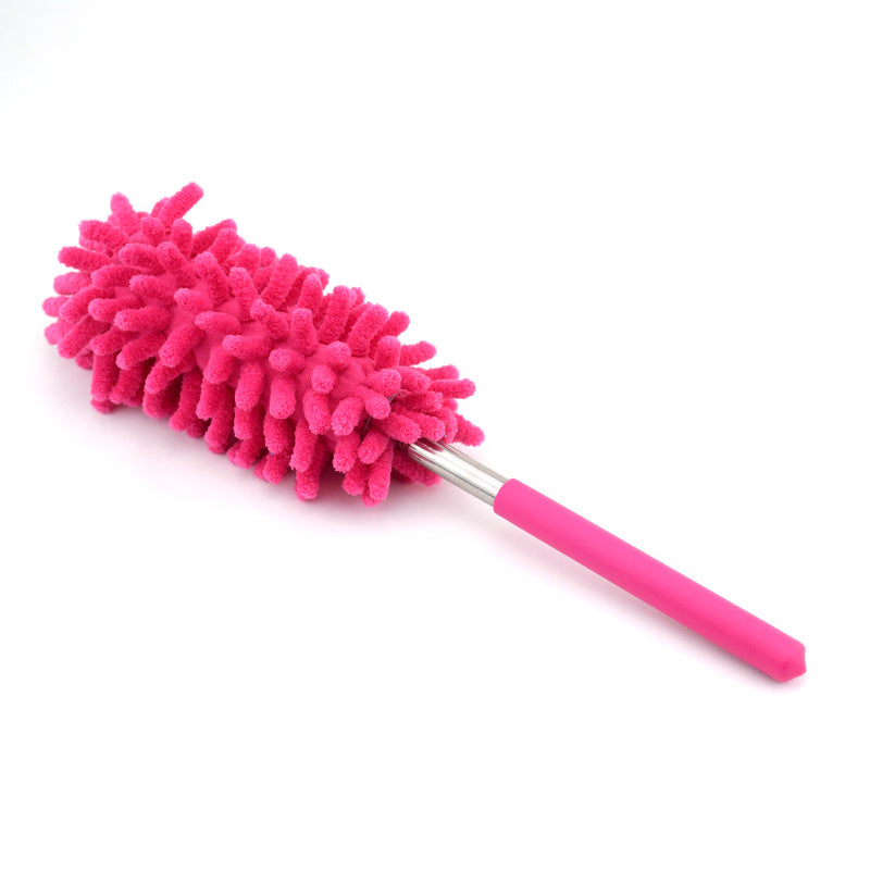 1Pc Microfiber Duster Brush, Extendable Hand Dust Cleaner Anti Dusting Brush Home Duster Air-condition Car Furniture Cleaning Brush Cleaning Tool