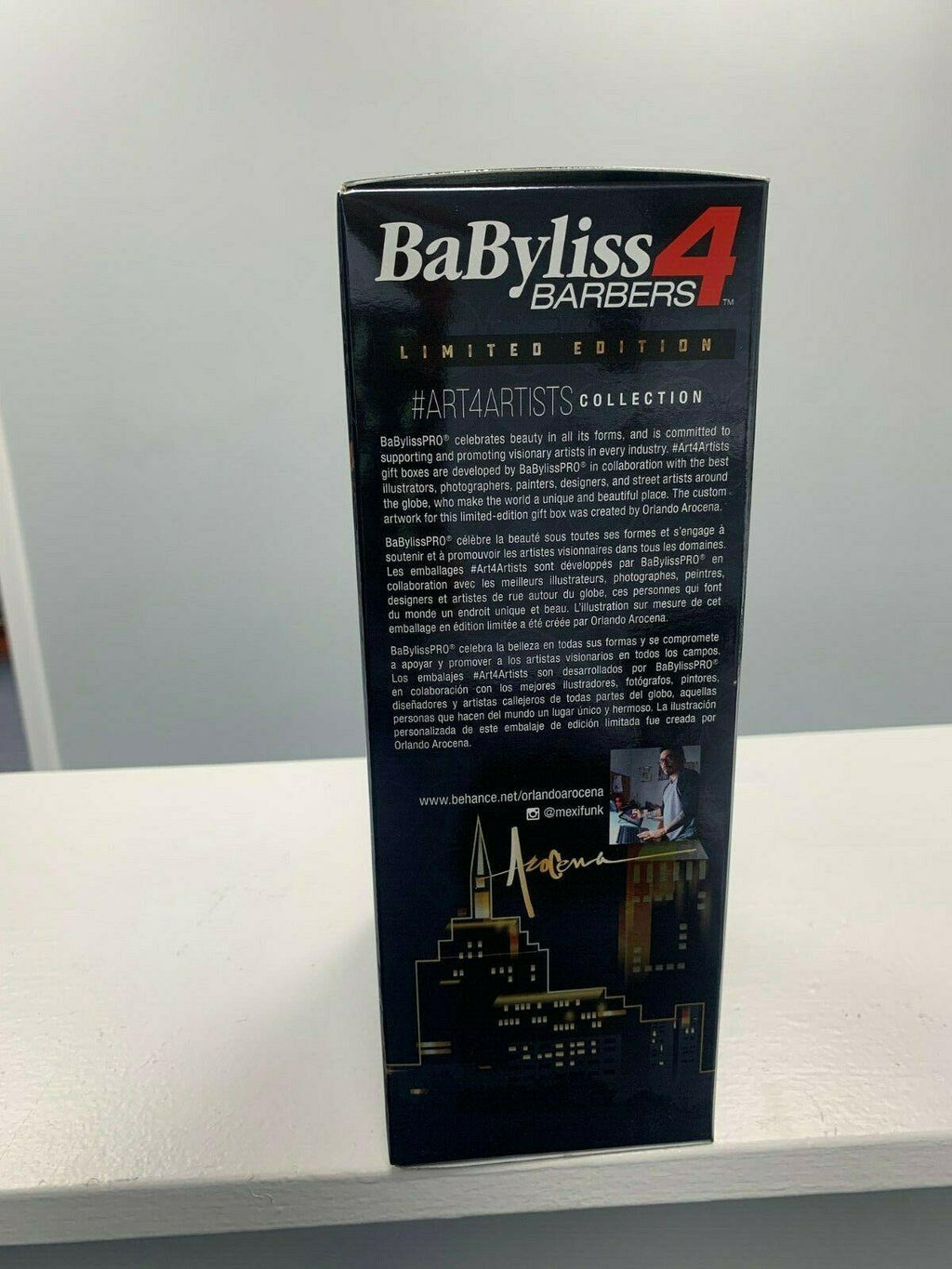 Babyliss PRO Red FX Cordless Clipper - Limited Edition Hawk Barber Prodigy "NEW"