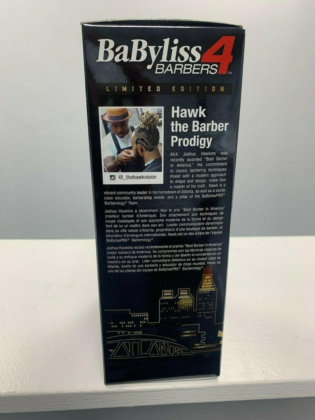 Babyliss PRO Red FX Cordless Clipper - Limited Edition Hawk Barber Prodigy "NEW"