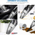Handheld Vacuum Cleaner, Cordless Rechargeable Lightweight Portable Mini Hand Vac With Powerful Cyclonic Suction For Wet Dry Car Pet Hair Home Use