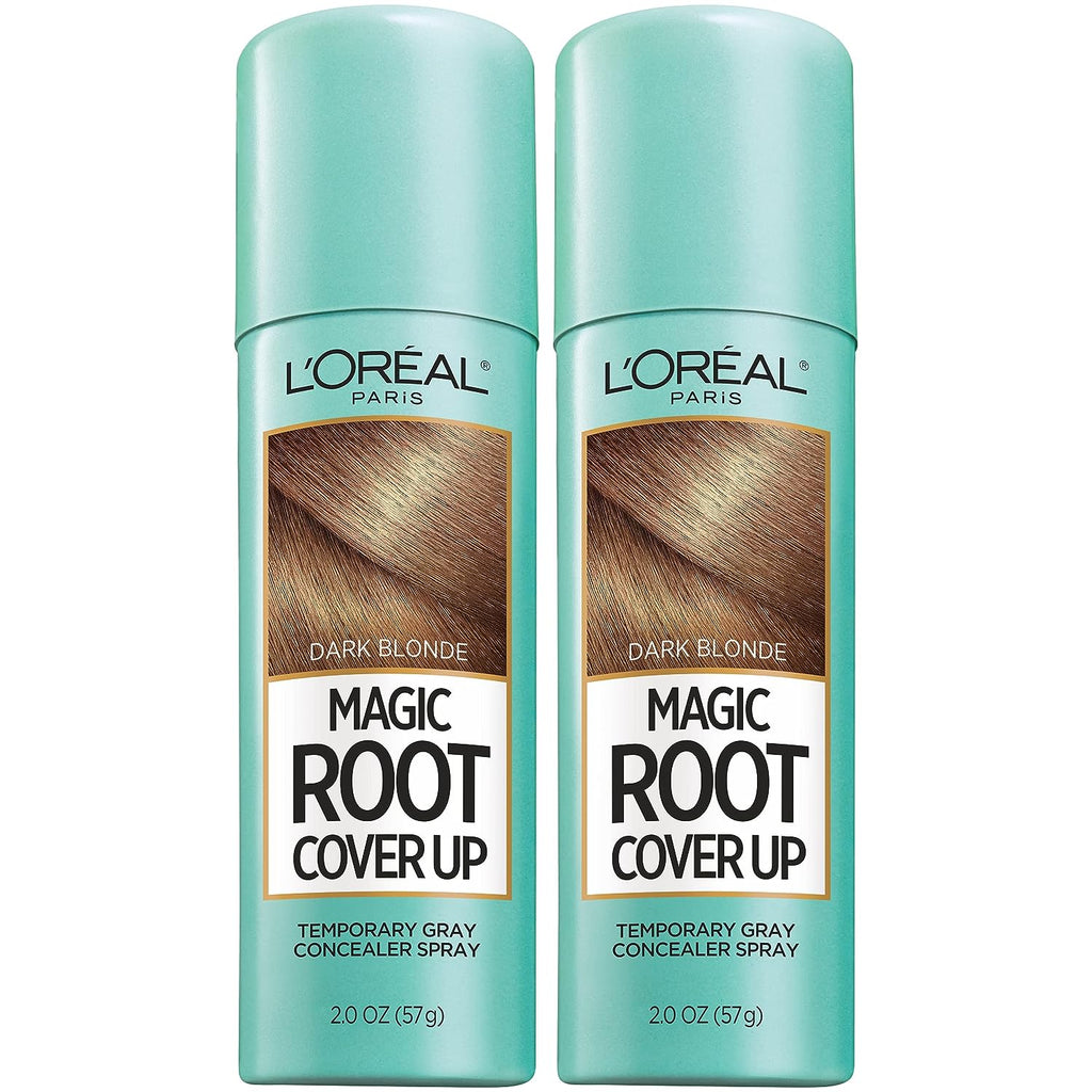 L'Oreal Paris Hair Color Root Cover Up Hair Dye Dark Blonde 2 Ounce (Pack of 2) (Packaging May Vary)
