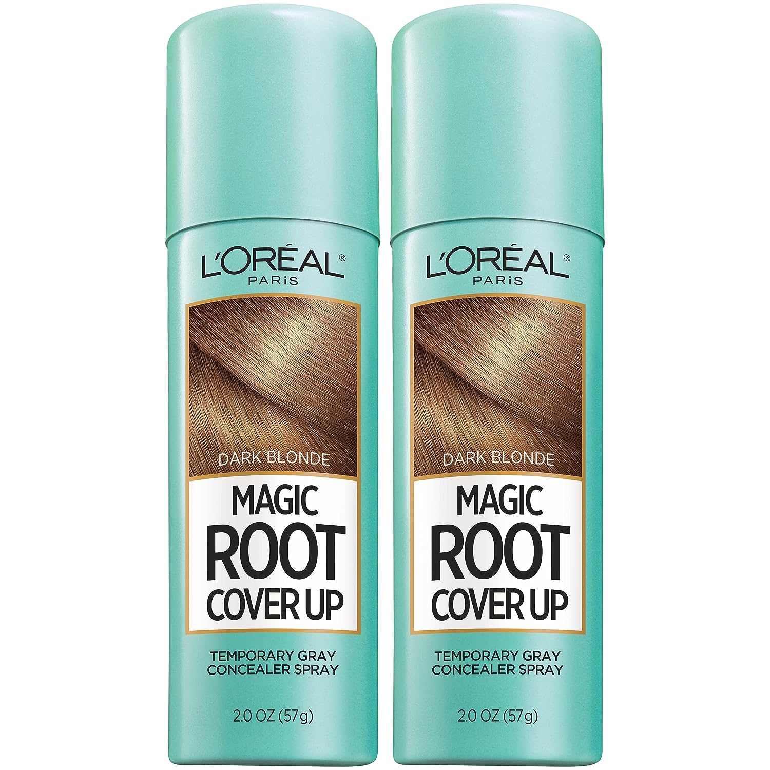 L'Oreal Paris Hair Color Root Cover Up Hair Dye Dark Blonde 2 Ounce (Pack of 2) (Packaging May Vary)