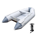 Hydro Force 110 Inch Caspian Pro Inflatable Boat Set with Oars and Pump