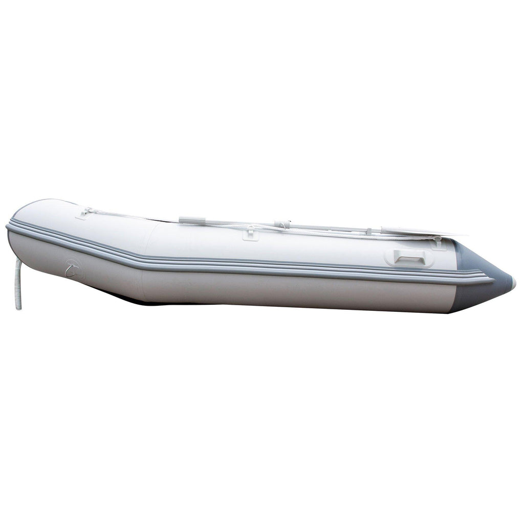 Hydro Force 110 Inch Caspian Pro Inflatable Boat Set with Oars and Pump