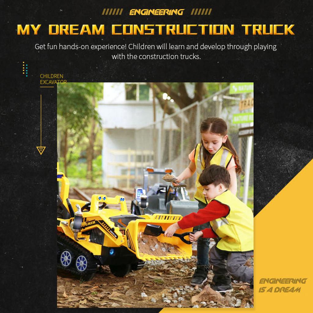 FD-2810 2.4G Crawler Construction Truck Manned Dual Mode RC Bulldozer Car RTR
