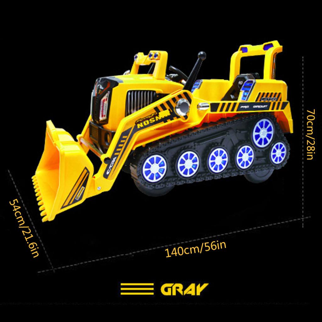 FD-2810 2.4G Crawler Construction Truck Manned Dual Mode RC Bulldozer Car RTR