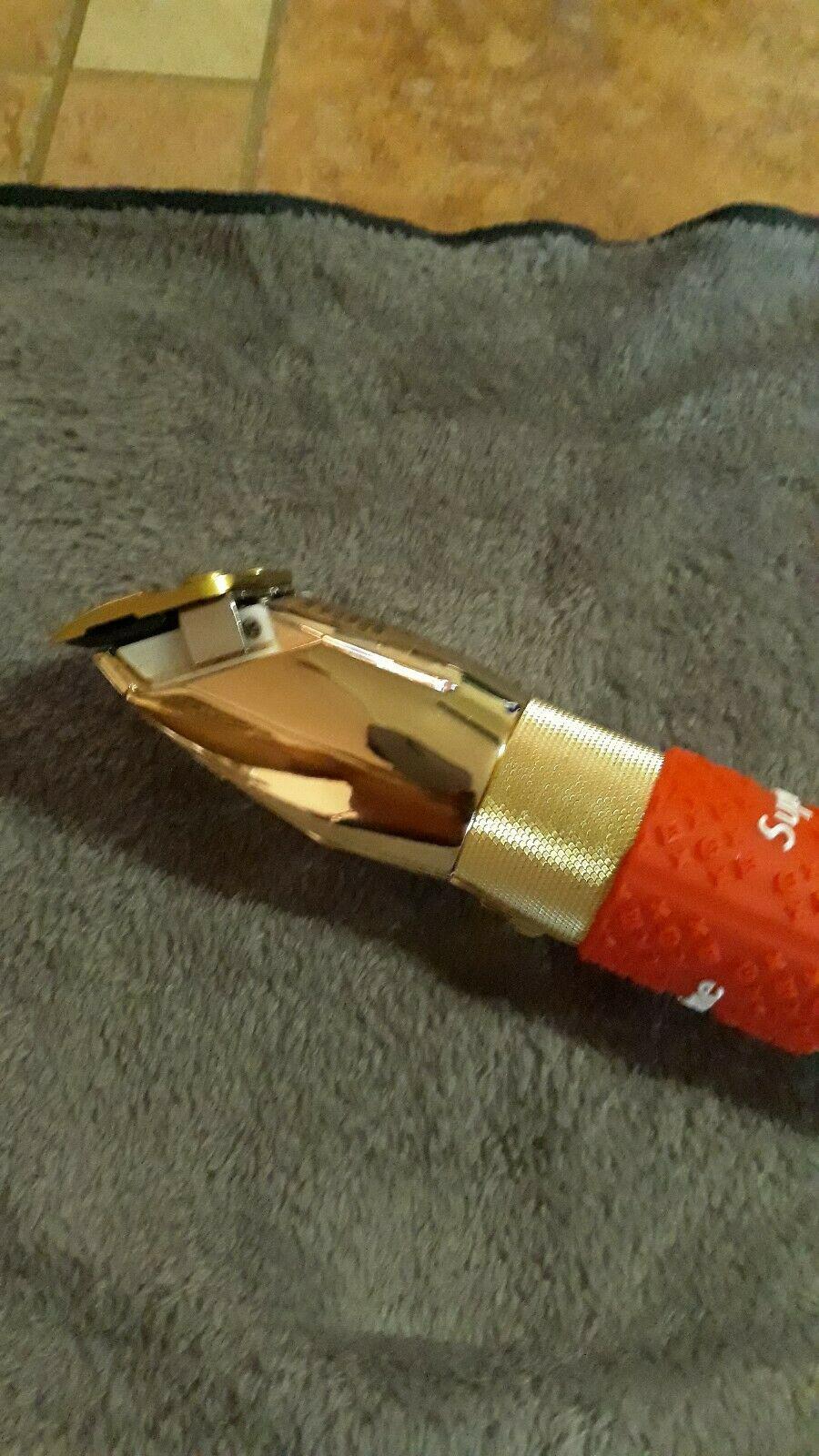 BabylissPro FX870G Cordless Lithium-Ion Adjustable Clipper - Gold