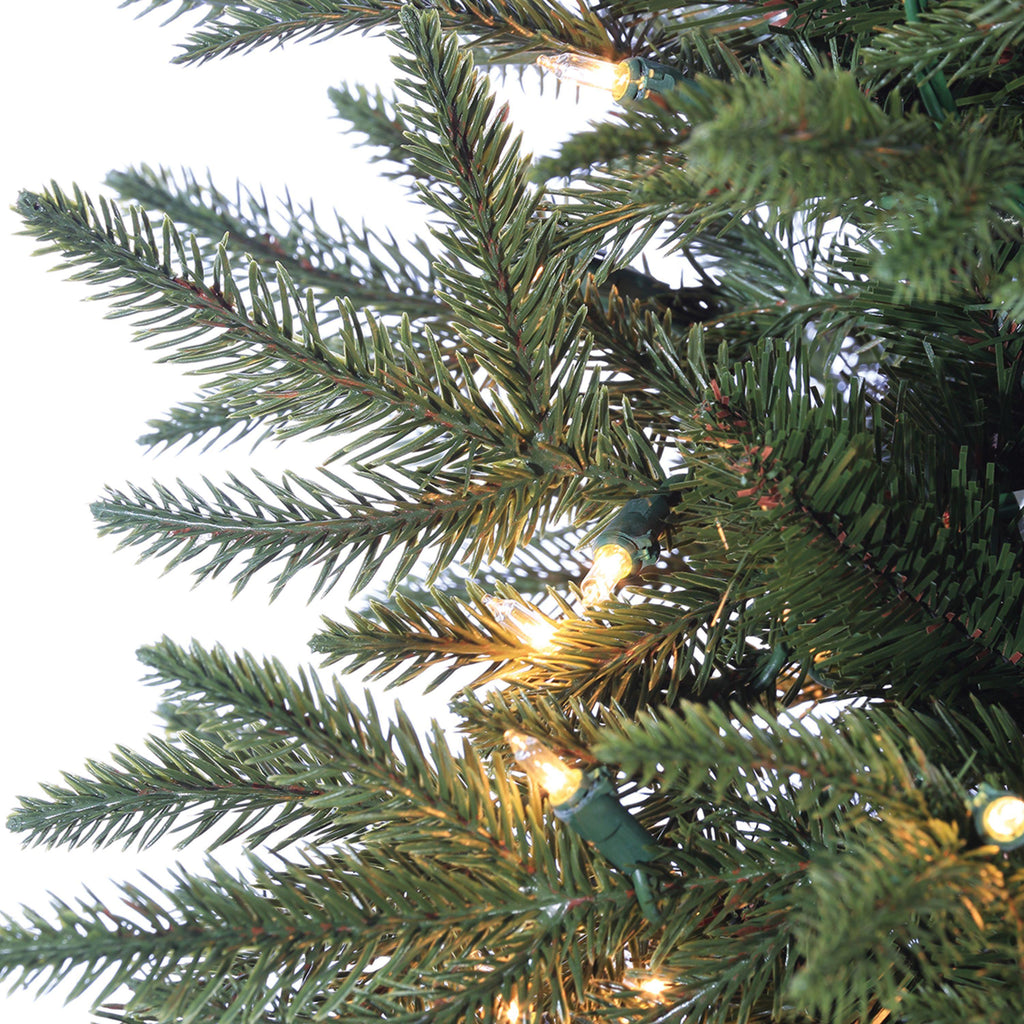 Sterling Clear Prelit Incandescent Green Pine Christmas Trees, 7.5'