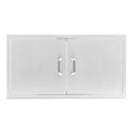 40-Inch  Steel Double Access Door - Traditional