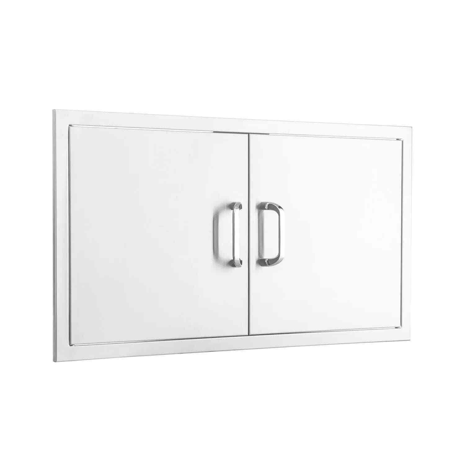 40-Inch  Steel Double Access Door - Traditional