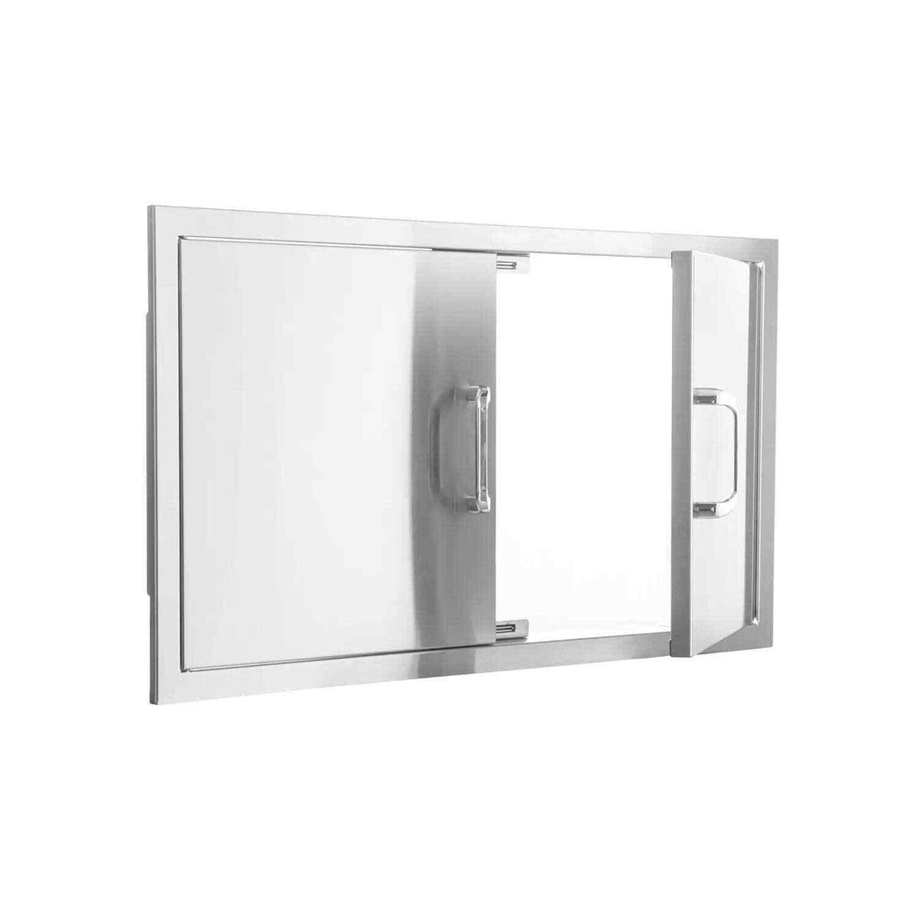 40-Inch  Steel Double Access Door - Traditional
