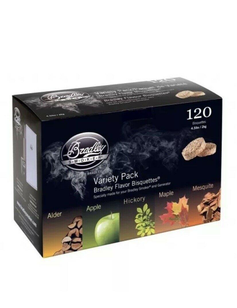 Smoker Bisquettes, Bei(HardBound Chips) 5 Distinct Flavors 120pc. Carton