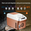 3.17gal Car Refrigerator, Portable Electric Car Cooler With DC12/24/AC120V, And Camping Use.mini Refrigerator, Cold And Warm Box,  Outdoor Incubator