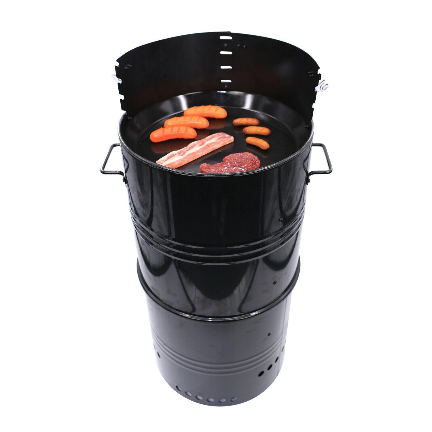 Hakka 18" Outdoor Barbecue Grill Charcoal Backyard Cooker BBQ Smoker