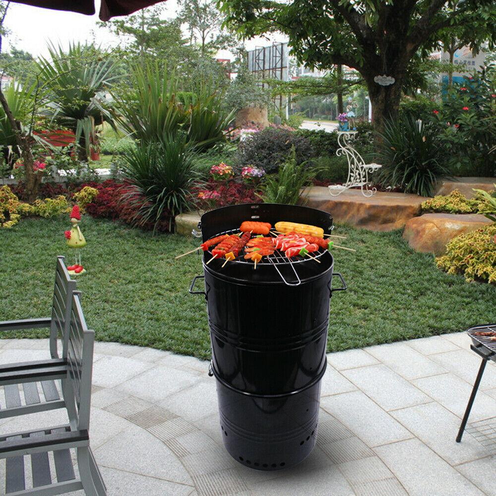 Hakka 18" Outdoor Barbecue Grill Charcoal Backyard Cooker BBQ Smoker