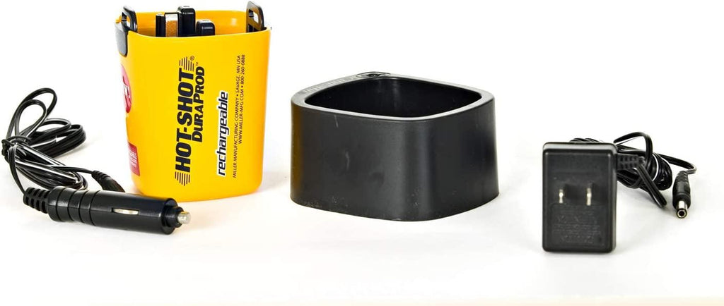 HOT-SHOT Duraprod Livestock Prod Battery Replacement Kit DuraProd 4-Piece Rechargeable Kit (Item No. DXRKIT)