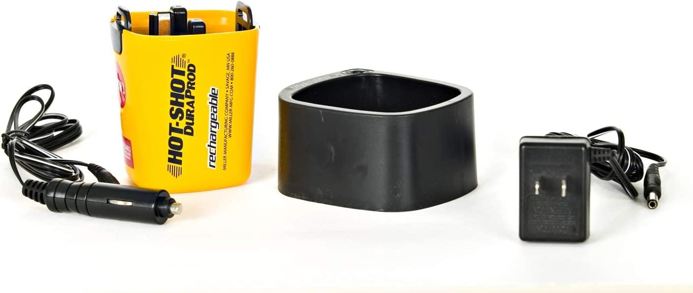 HOT-SHOT Duraprod Livestock Prod Battery Replacement Kit DuraProd 4-Piece Rechargeable Kit (Item No. DXRKIT)