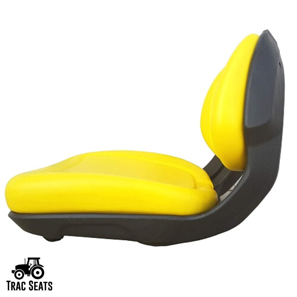 TRAC SEATS Yellow Seat for John Deere X300 X300R X304 X320 X324 X340 X350 X350R X354 X360 X370 X380 X384 X390 X394 AM136044 AUC11188 AUC13500 (Same Day )