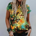 Butterfly Print T-shirt