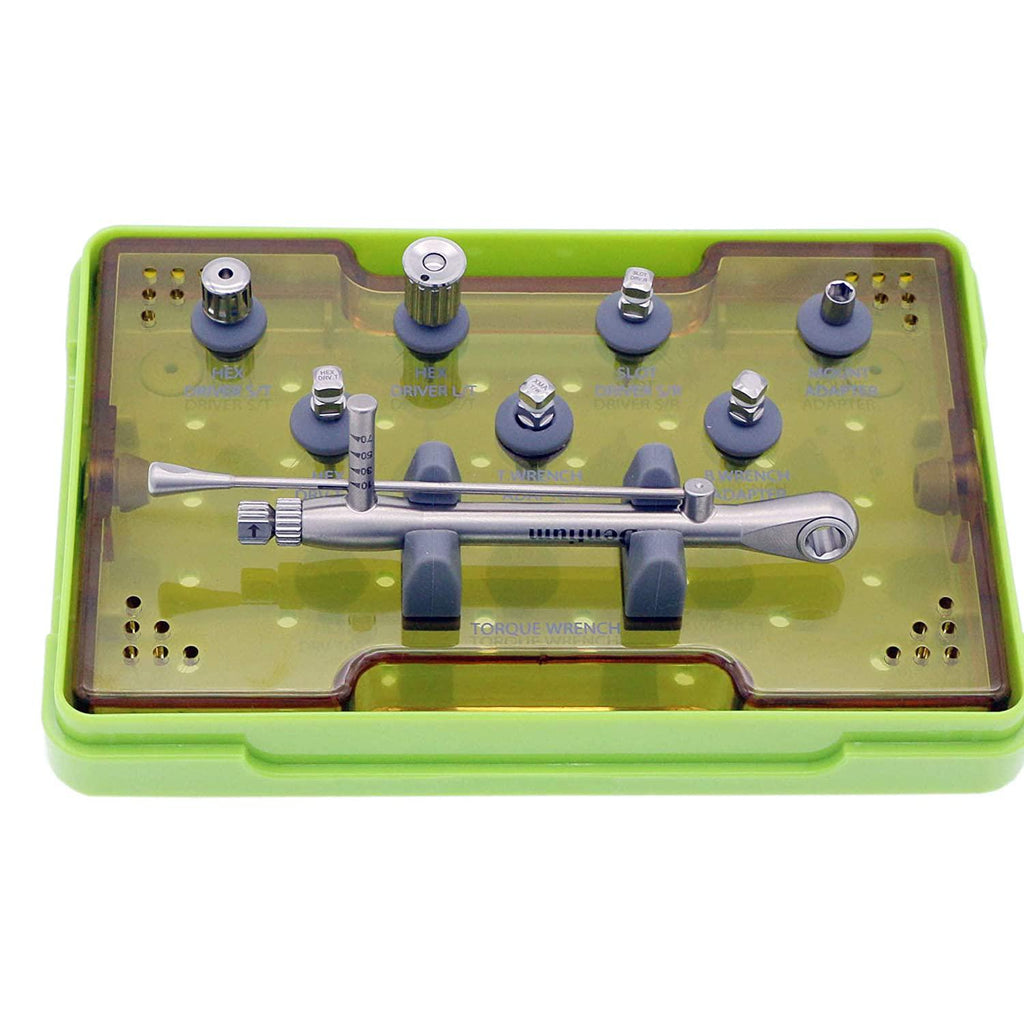 Torque Wrench Ratchet 10-70NCM with Drivers Adapter kit