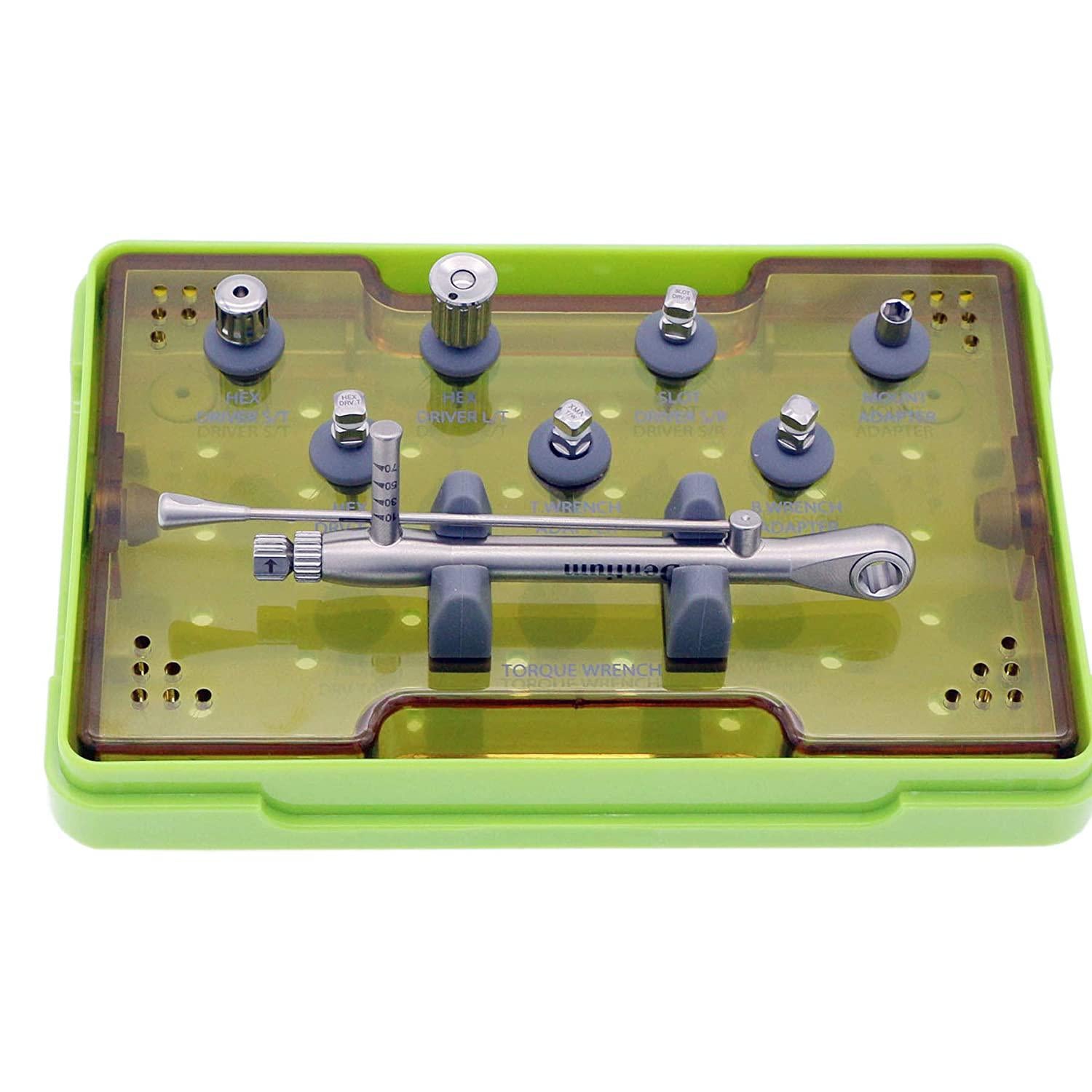 Torque Wrench Ratchet 10-70NCM with Drivers Adapter kit