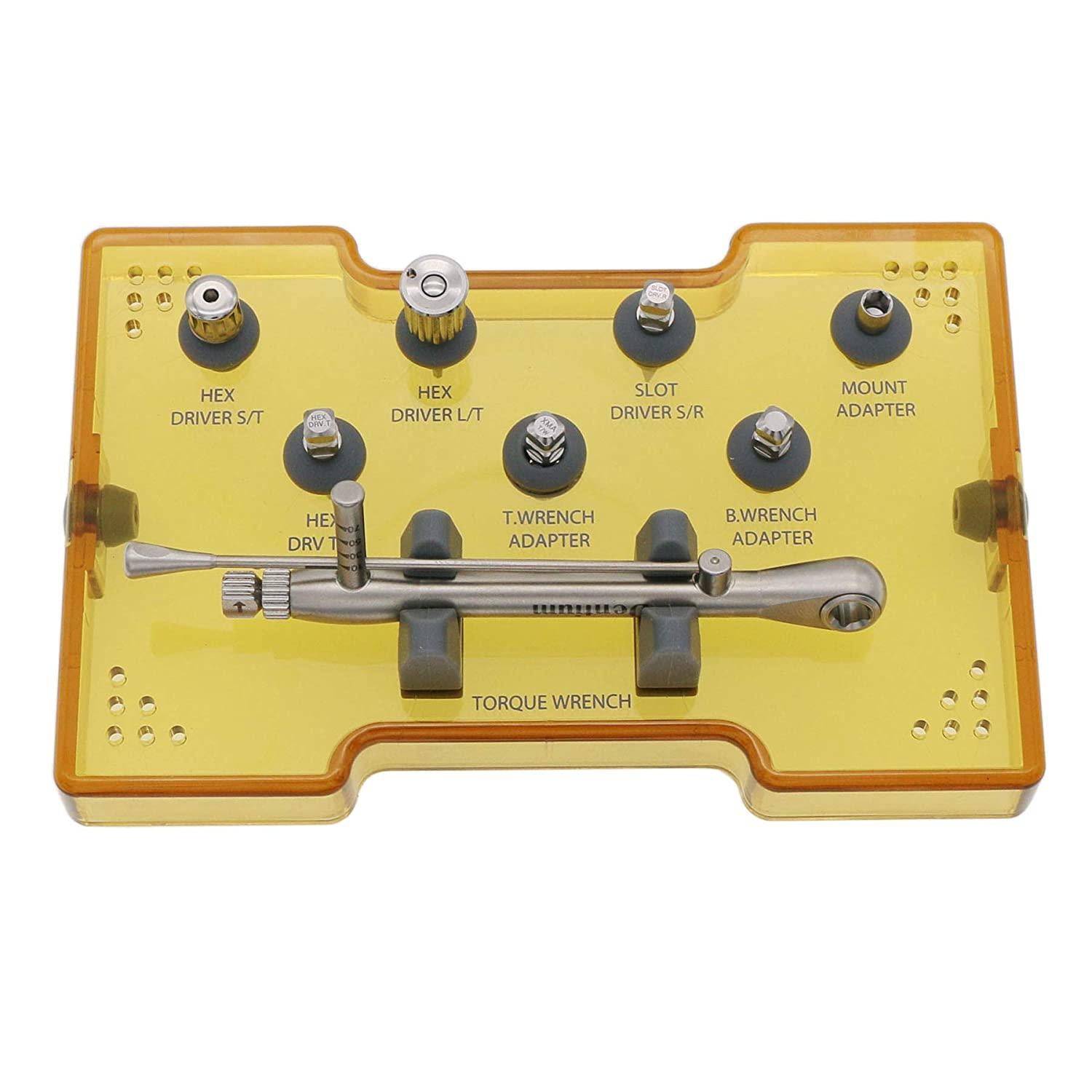 Torque Wrench Ratchet 10-70NCM with Drivers Adapter kit