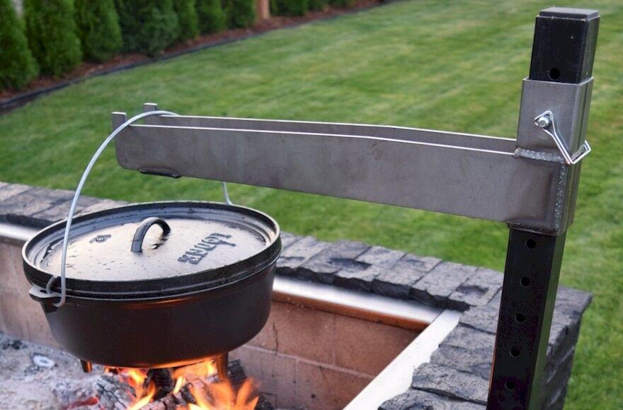 BrickBox- Cast Iron Pot Extension for Dutch Oven Coo& Dutch Oven Bread