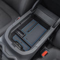 JDMCAR Center Console Tray Organizer Compatible with Toyota RAV4 Accessories 2023 2023 2023 2023 2019, and 2021-2023 RAV4 Prime Armrest Insert Container ABS Material Secondary Storage Box-Blue