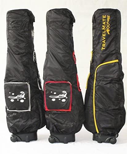 Deluxe Golf Travel Mate CarryOn Rolling Wheel Golf cart Bag case with TSA Lock and Protection Cover