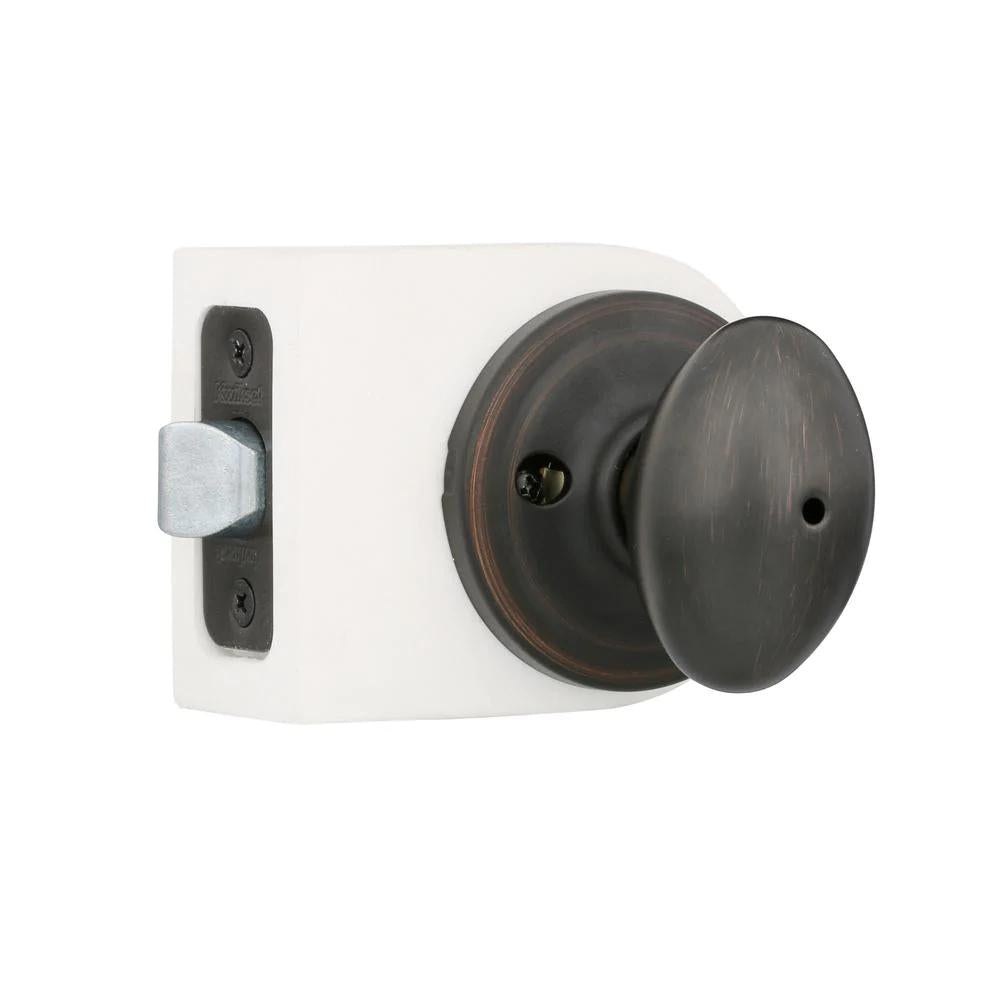 Laurel Venetian Bronze Privacy Bed/Bath Door Knob