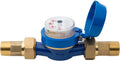 Hunter Industries HC100FLOW Hydrawise 1" HC Flow Meter Irrigation Sensor, Blue