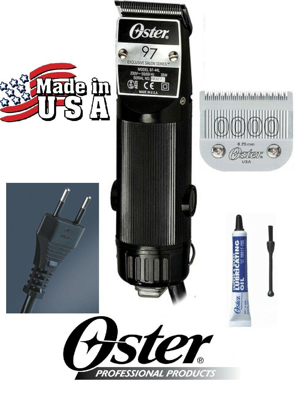 Oster PRO Hair Stylist Barber A5 220v-240v Classic 97 (76) Clipper&0000 Blade