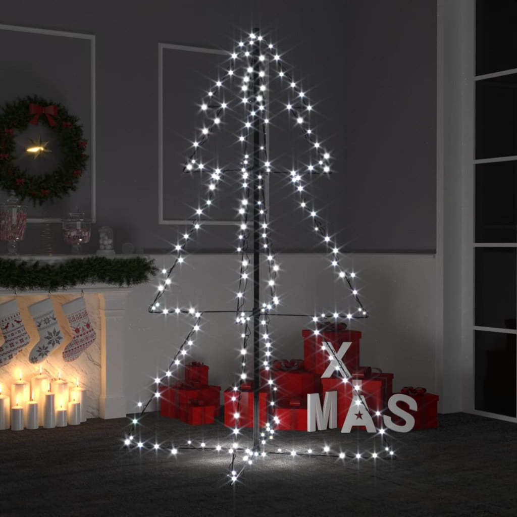 Eccomum Christmas Cone Tree 200 LEDs Indoor and Outdoor 38.6"x59.1"