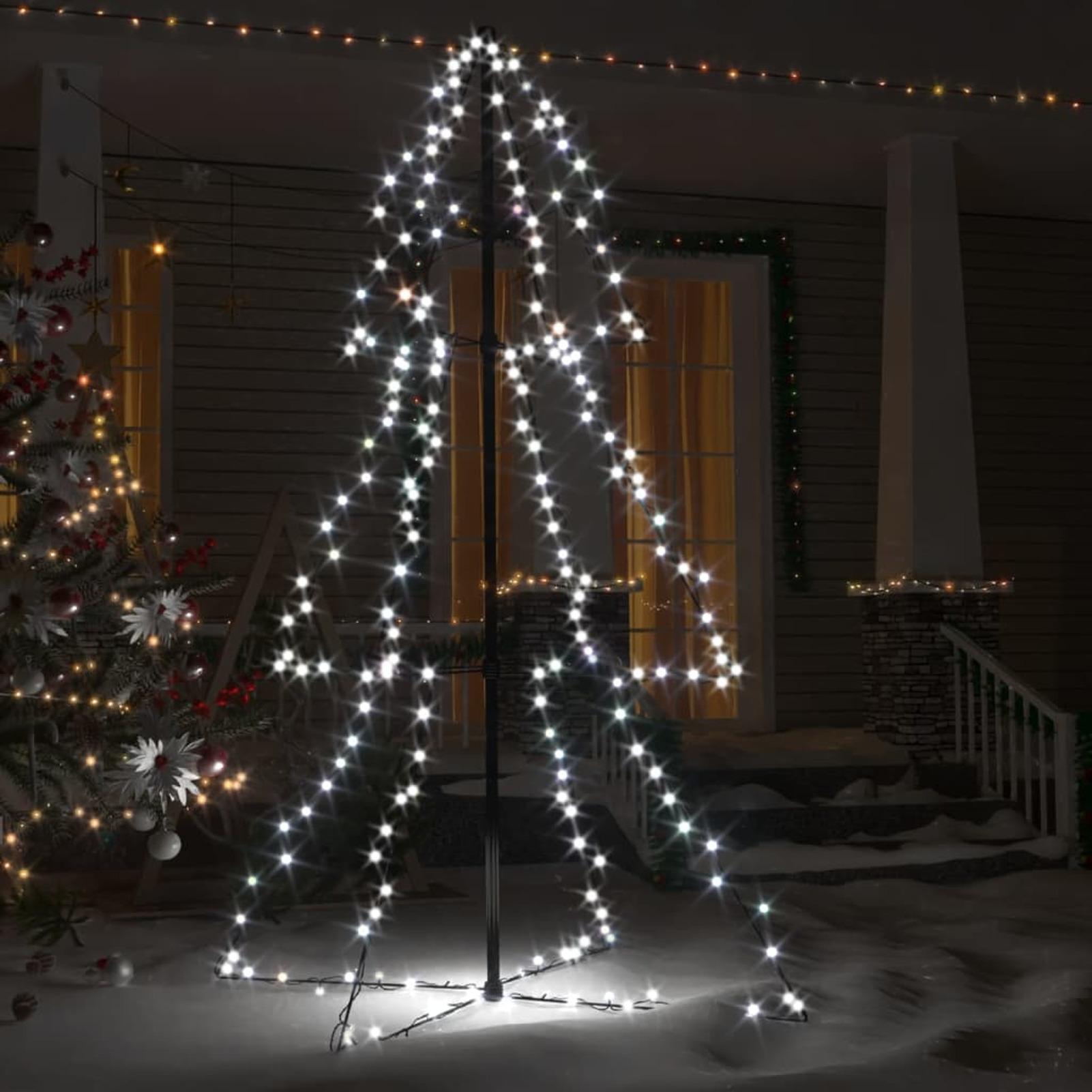 Eccomum Christmas Cone Tree 200 LEDs Indoor and Outdoor 38.6"x59.1"