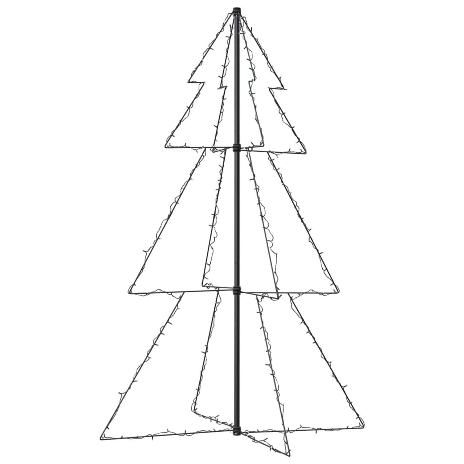 Eccomum Christmas Cone Tree 200 LEDs Indoor and Outdoor 38.6"x59.1"