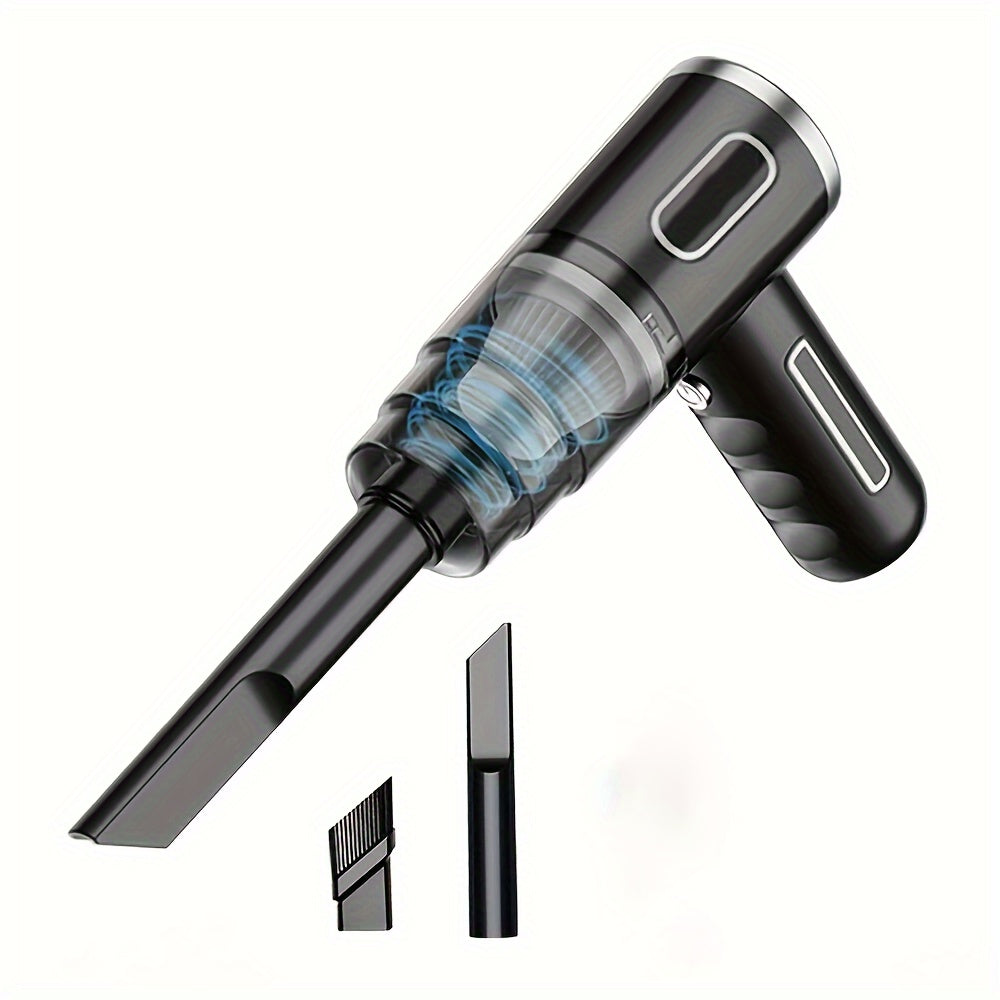120W Portable Car Vacuum Cleaner Rechargeable Handheld Automotive Vacuum Cleaner For Car Wireless Dust Catcher Cyclone Suction Wireless Vacuum Cleaner
