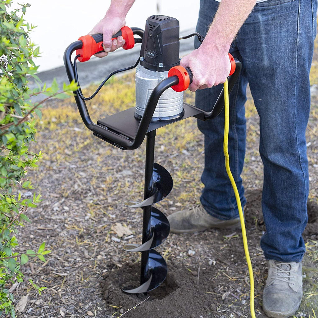 85060 Post Hole Digger w/6" Bit Electric 1500W Auger Digging Drill