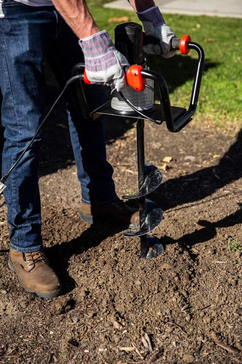 85060 Post Hole Digger w/6" Bit Electric 1500W Auger Digging Drill
