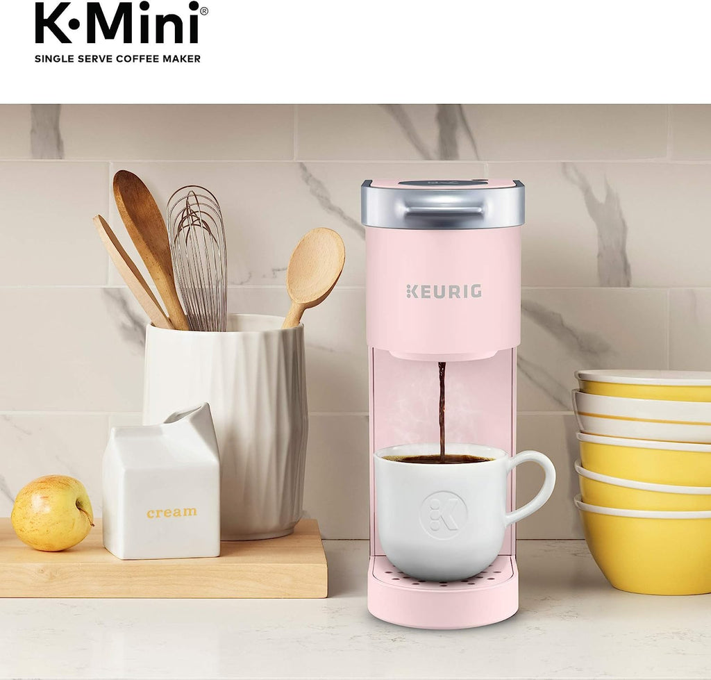 Keurig K-Mini Single Serve K-Cup Pod Coffee Maker, Dusty Rose