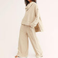 Women's Casual Loose Wool Knit Suit