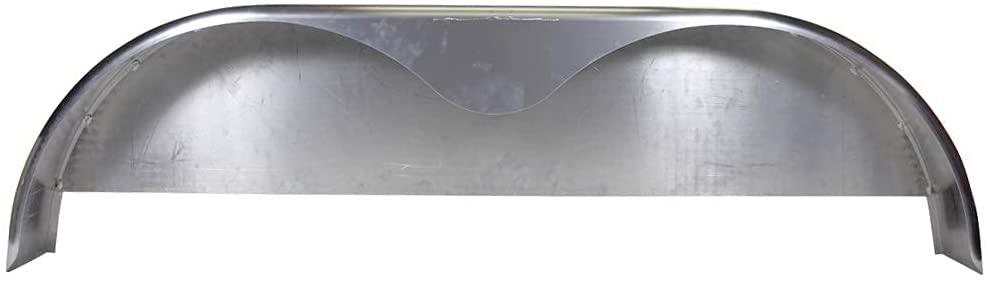 72x10-3/4 Tandem Axle Steel Trailer Fender w/Back Plate Welded In (2-Pack)